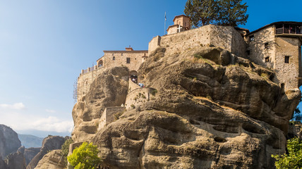 Monastries Meteora Mountains
