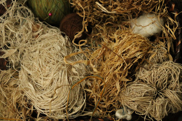 Cotton yarn in Store
