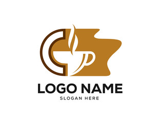 Coffee Cup Logo Designs Concept, Coffee Logo Designs Template Vector