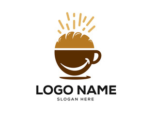 Coffee Cup Logo Designs Concept, Coffee Logo Designs Template Vector