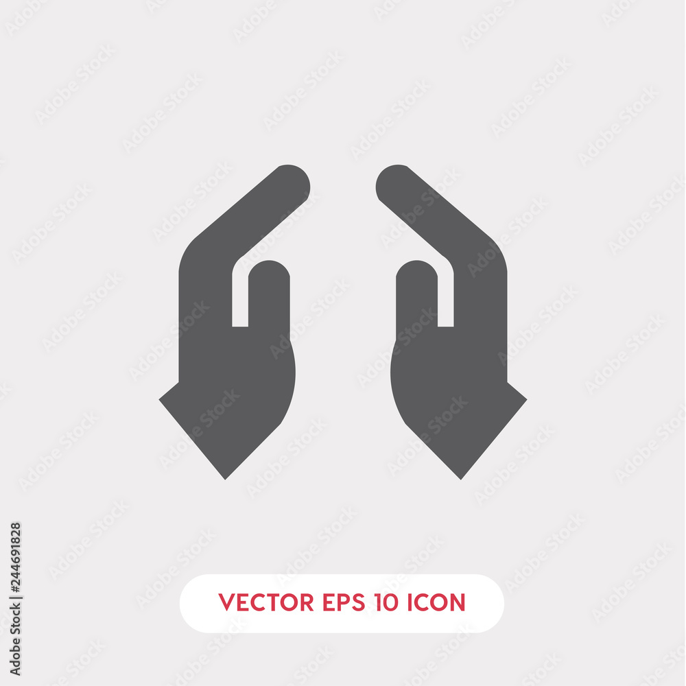Poster save icon vector