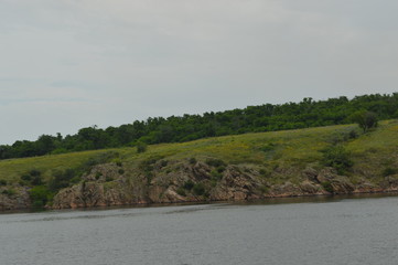 Island on the river