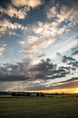 Abendliche Landschaft