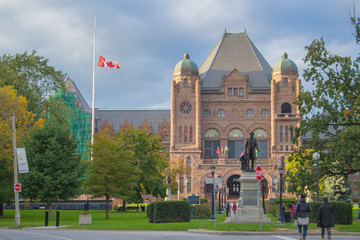 Toronto- Queen's Park Hyperlapse- Ontario Provincial Legislature