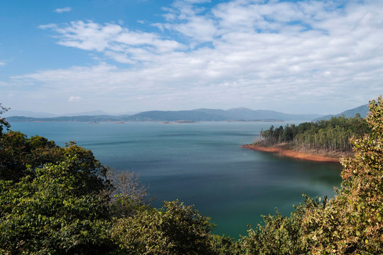 Supa Dam built across Kalinadi or Kali river in state of Karnataka in India.
