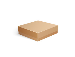 Package of Carton Container Isolated Icon Vector