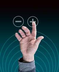 Entscheidung - Symbolfoto - Plus und Minus