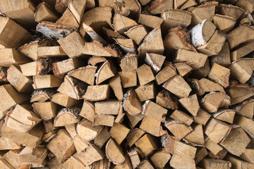 wood pile