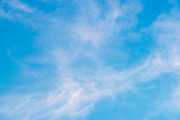 The sky is full of moving clouds. Feel free and enthusiastic. A beautiful color shade suitable for use as a background image.
