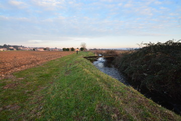 El campo listo para la siembra, Francia