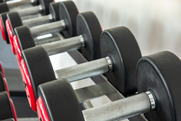 Gym tools with close up view