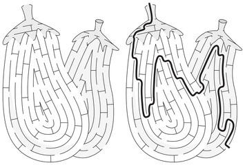 Aubergines maze