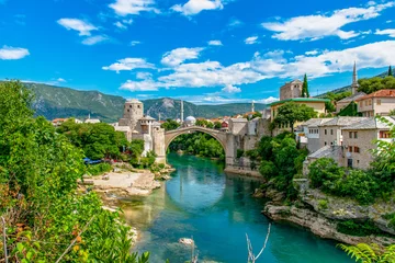 Deurstickers Stari Most Mostar