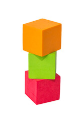 Colorful toy shape