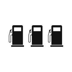 gas, diesel, petrol station icon. vector symbol EPS10