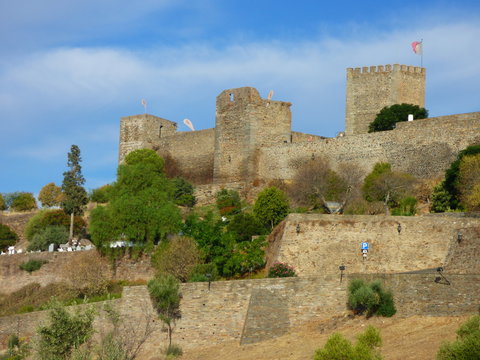 Portugal. Castle of Monsaraz. Alentejo