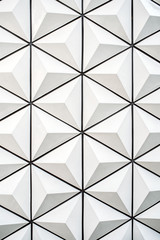 Beautiful minimalist triangle shape wall background