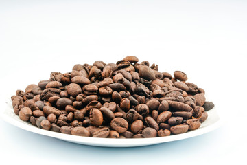 Coffee with close up view.