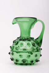 Renaissance wine burl carafe  on the white background