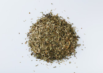 Tea on white background
