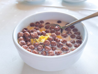 Coco crunch with natural lighting