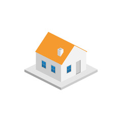 House isometric vector