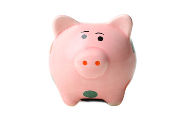 pink pig money box