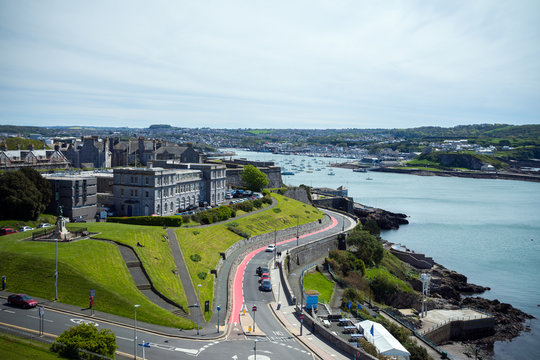 Plymouth Barbican and Plymouth Hoe, Devon, United Kingdom, May 1, 2018