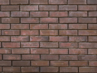 red brick wall