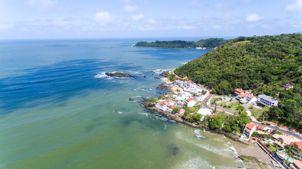 Praia Brava em Itajaí, Santa Catarina. Brasil. 