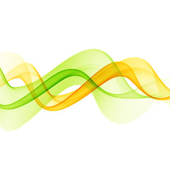 Abstract background with color waves