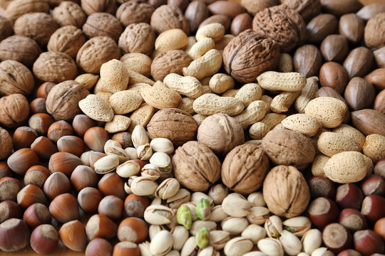 Mix of nuts.