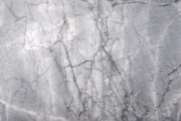 White carrara marble slab with veins 