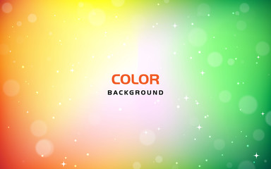 Abstract bright blurred gradient mesh background. Colorful light geometric shape effect.