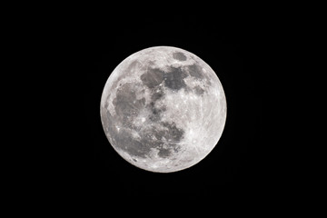 Der Supermond über Hennef