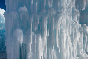 frozen ice castle formations 