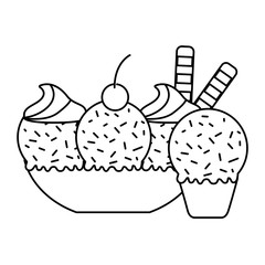 ice cream cone popsicle