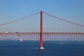 Obraz premium Bridge 25 de Abril Lisbon_2