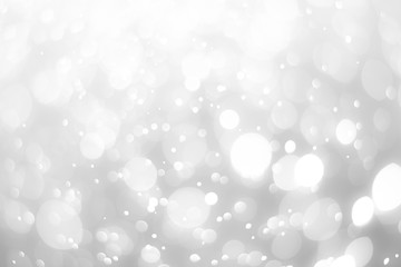 abstract white background with blur soft bokeh light effect