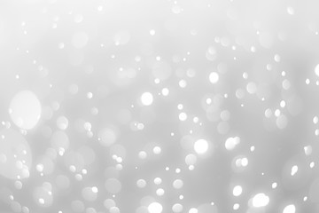 Fototapeta na wymiar abstract white background with blur soft bokeh light effect