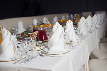 restaurant table