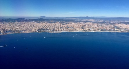 Obraz premium Barcelona fly