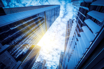 Hong Kong Commercial Building Skyscraper..