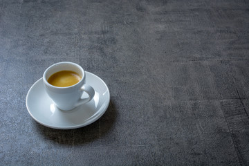 Espresso Tasse Kaffee in der Küche Gastronomie Café Bistro 