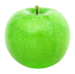 Green apple isolated on white background