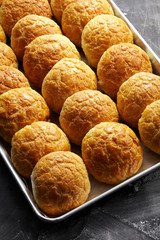 Pineapple Bread on the black board