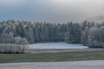 Idylle im Winter - Schneelandschaft
