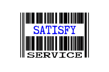 Conceptual text on bar code.