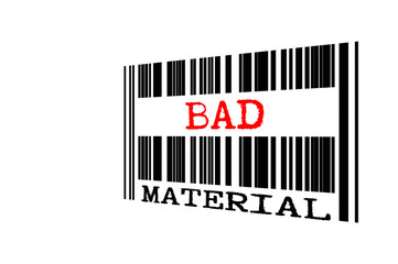 Conceptual text on bar code.