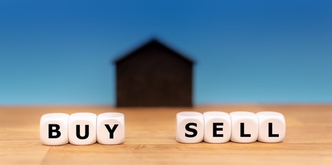To buy or to sell? Dice form the words 